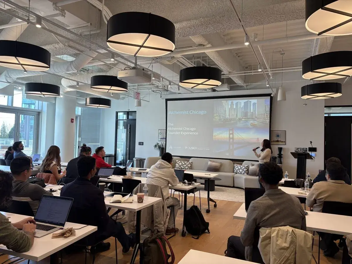 Opening session of the Alchemist Chicago Founder Experience
