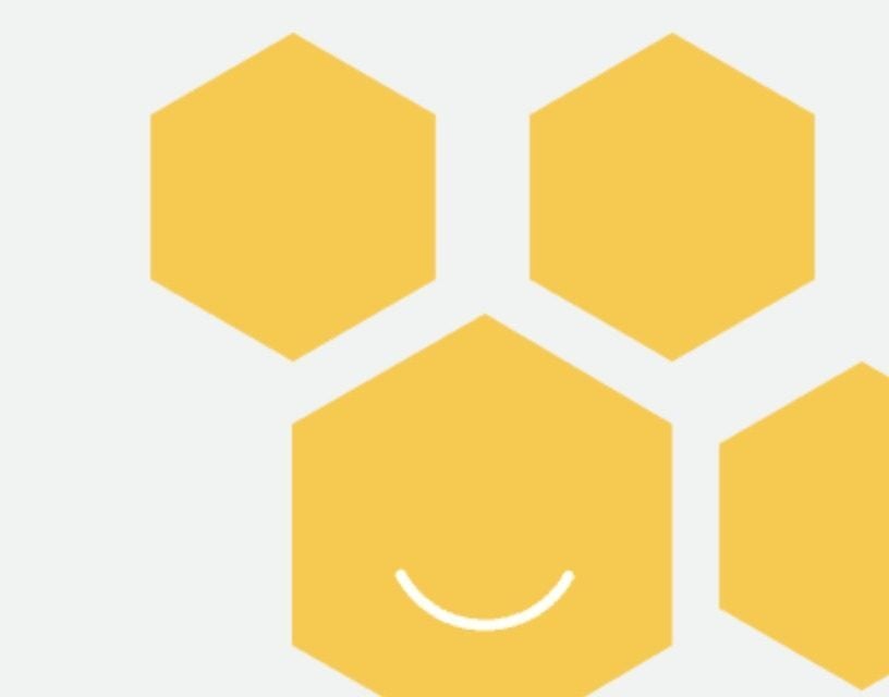 MightyHive honeycomb graphic